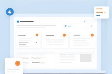 Screenshot displaying a clean and modern e-learning platform dashboard interface with course progress